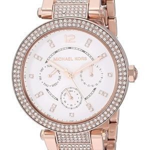 🔥MEGA SALE🔥Beautiful Rose Gold MK Watch
